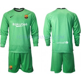 Barn Fotballdrakter Keeper FC Barcelona 2020-21 Langermet M001
